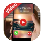 Logo of Full Screen Video Caller ID android Application 